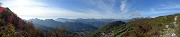 30 Sulla cresta di vetta della Cornagera con vista in Poieto, Alben e Val Serina 